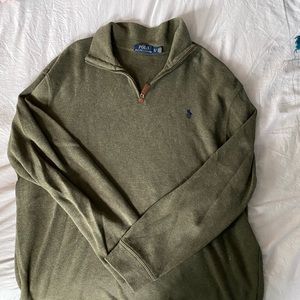 Men’s XL polo quarter zip